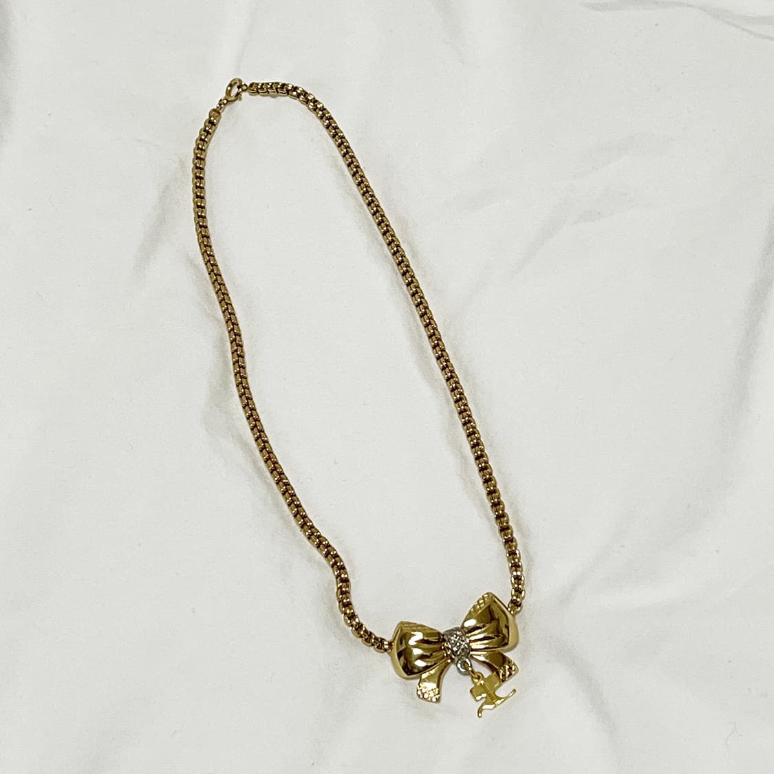 빈티지 ) courreges 쿠레쥬 꾸레쥬 빅리본 목걸이 상품이미지2