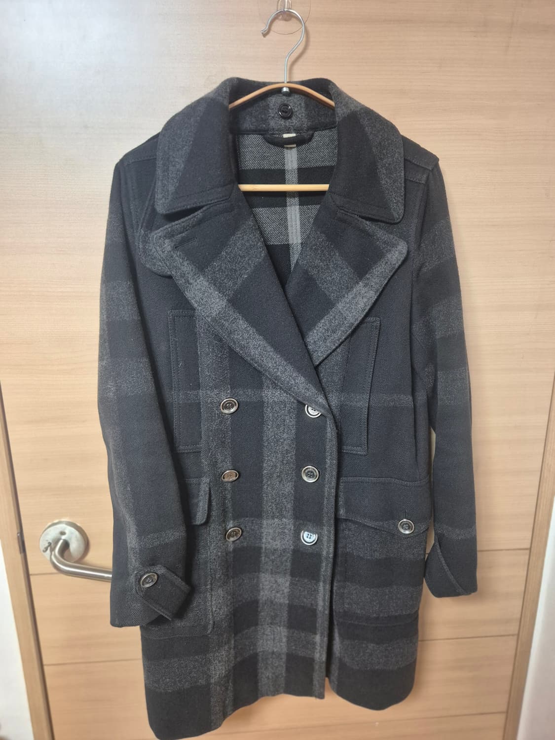 버버리 브릿 더블체크 코트  상품이미지3