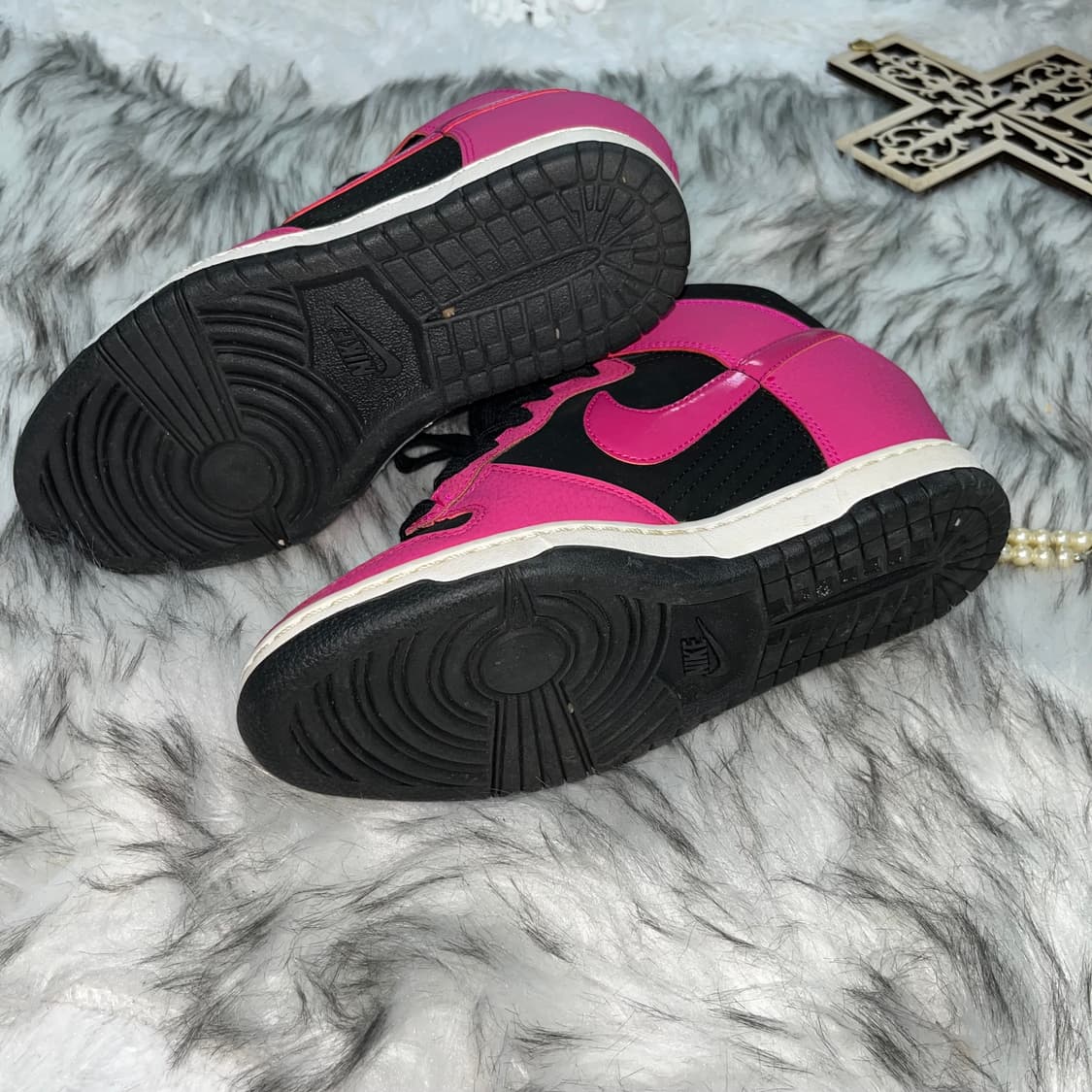 Nike 핫핑크 웨지 스니커즈 상품이미지5