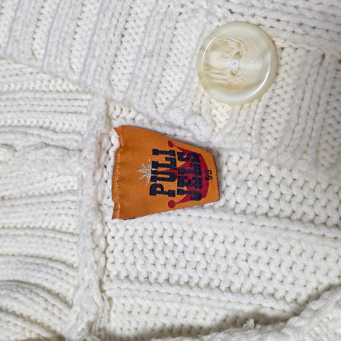 라떼갸루 모리걸 꽈배기 니트 후드 가디건 상품이미지3