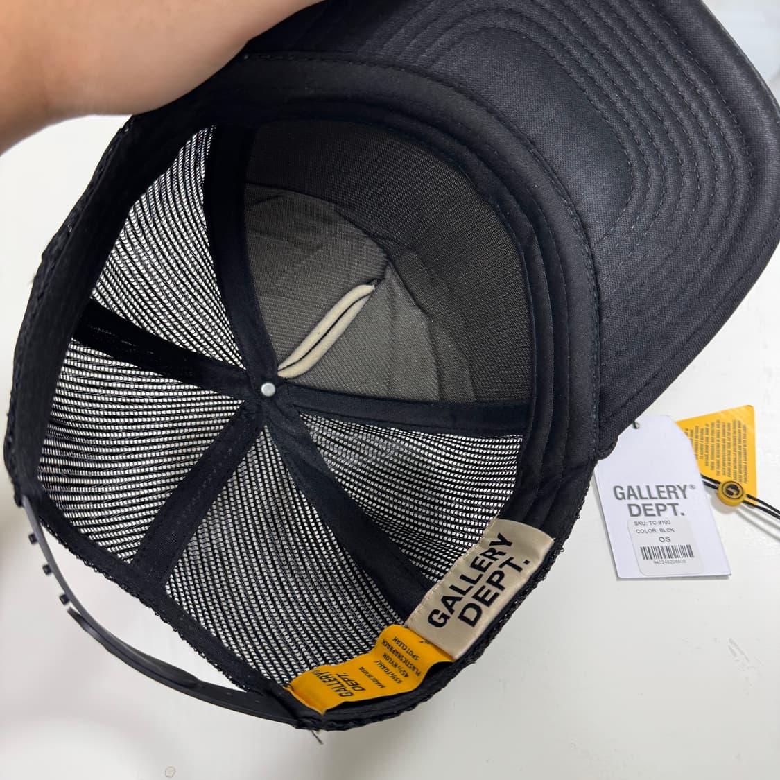 갤러리 디파트먼트 트러커캡 블랙 상품이미지2