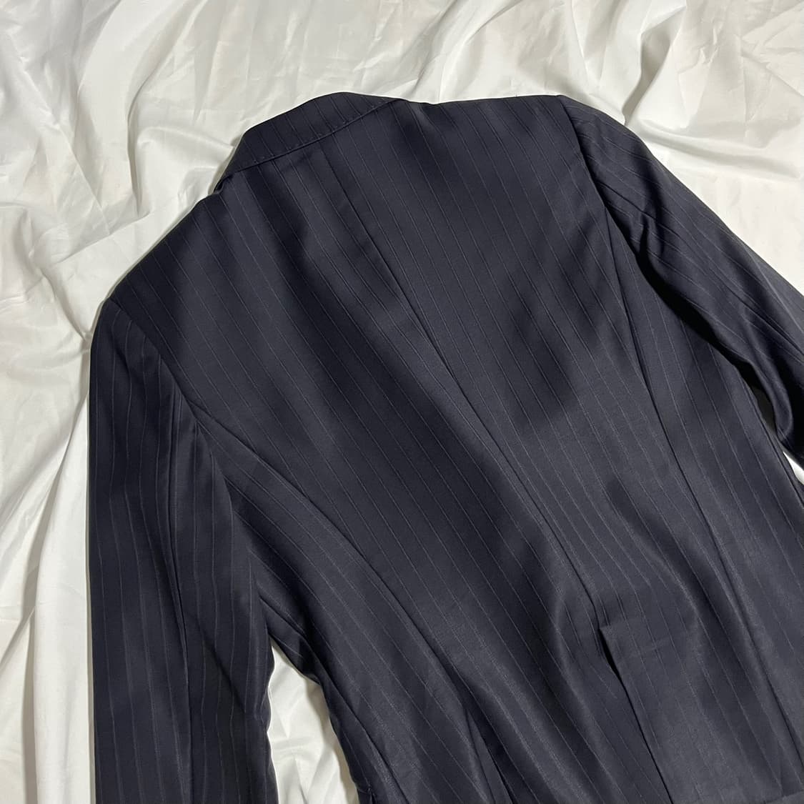 ICB . 슬림핏 스트라이프 블레이저 상품이미지2