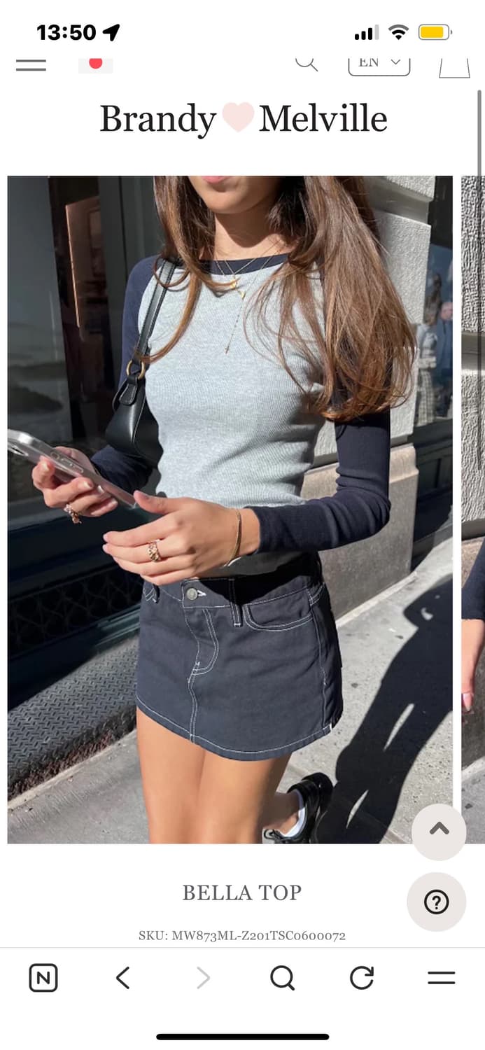 브랜디멜빌 레이어드 상의 상품이미지3