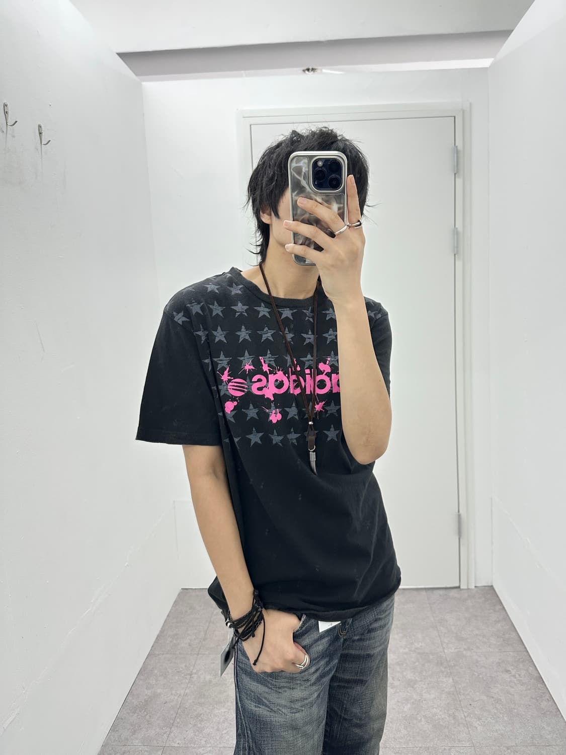 Adidas star painting tee 상품이미지2