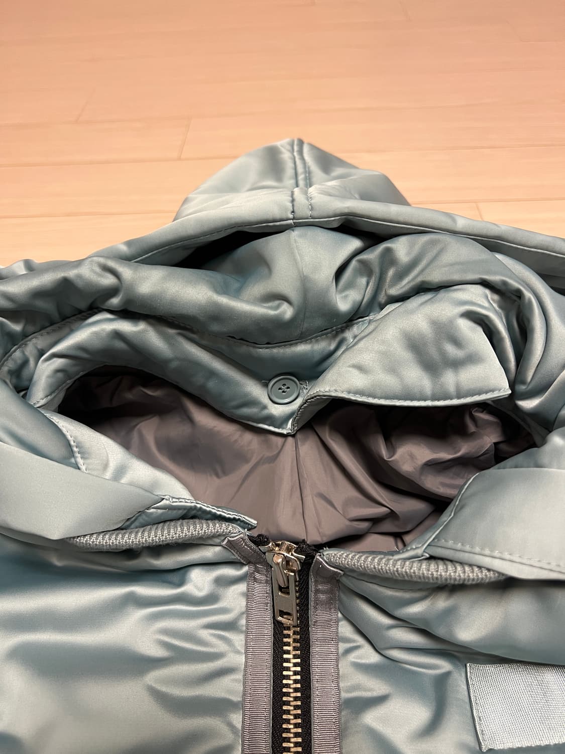 시스템 옴므 후드 항공점퍼 (MA-1) / 스카이블루 / 100 상품이미지7