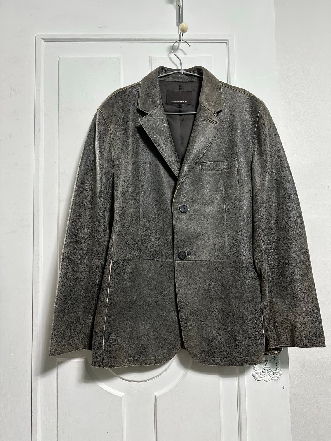 노스비치 쉽스킨 크랙 블레이저 상품이미지1