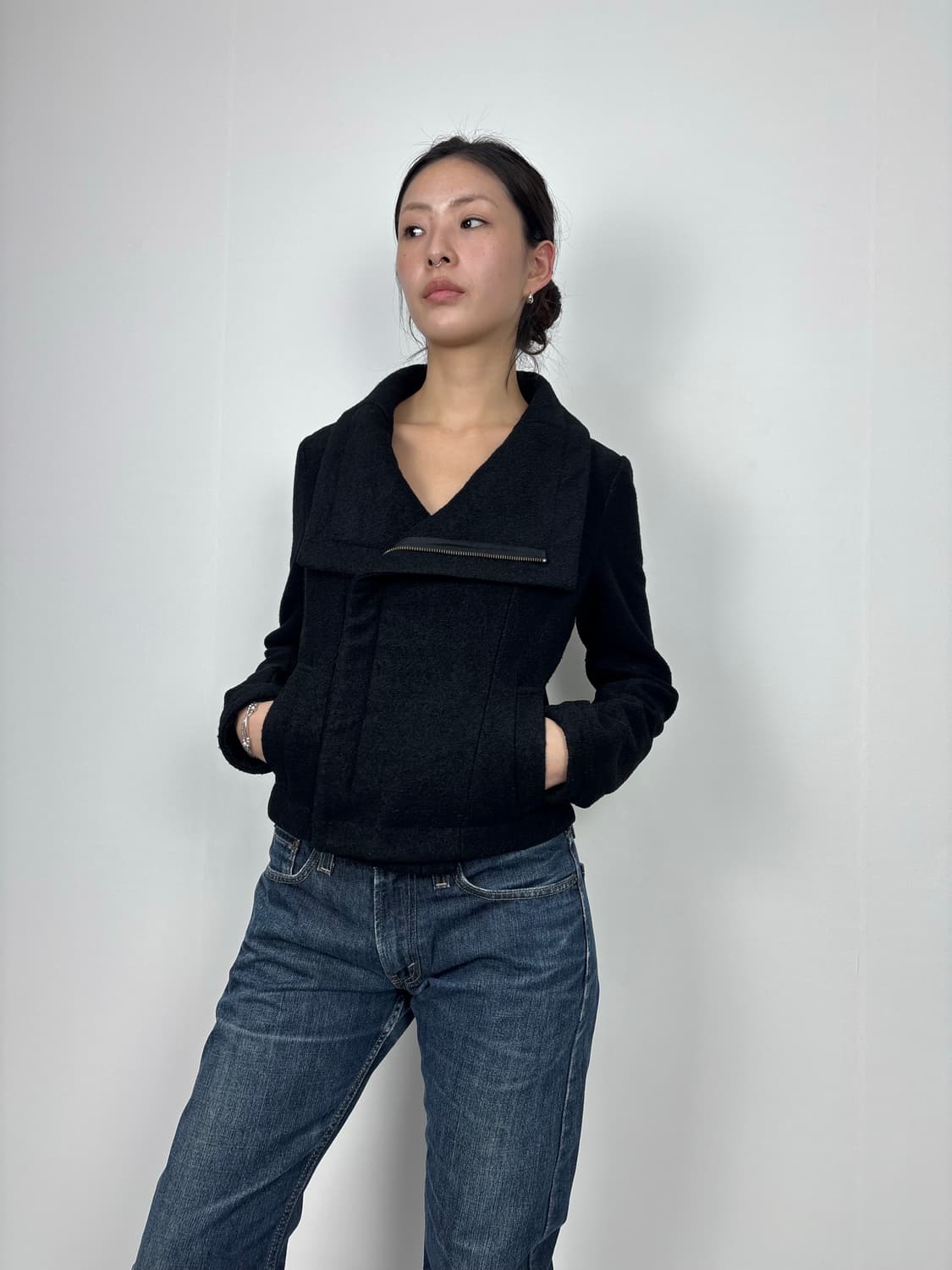 BOUCLE WOOL JACKET 상품이미지4