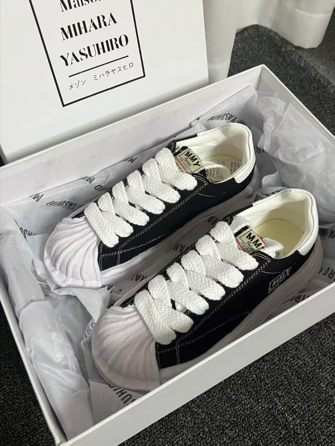 종 미하라 야스히로 블레이키 OG 솔 캔버스 로우탑 265mm 상품이미지2