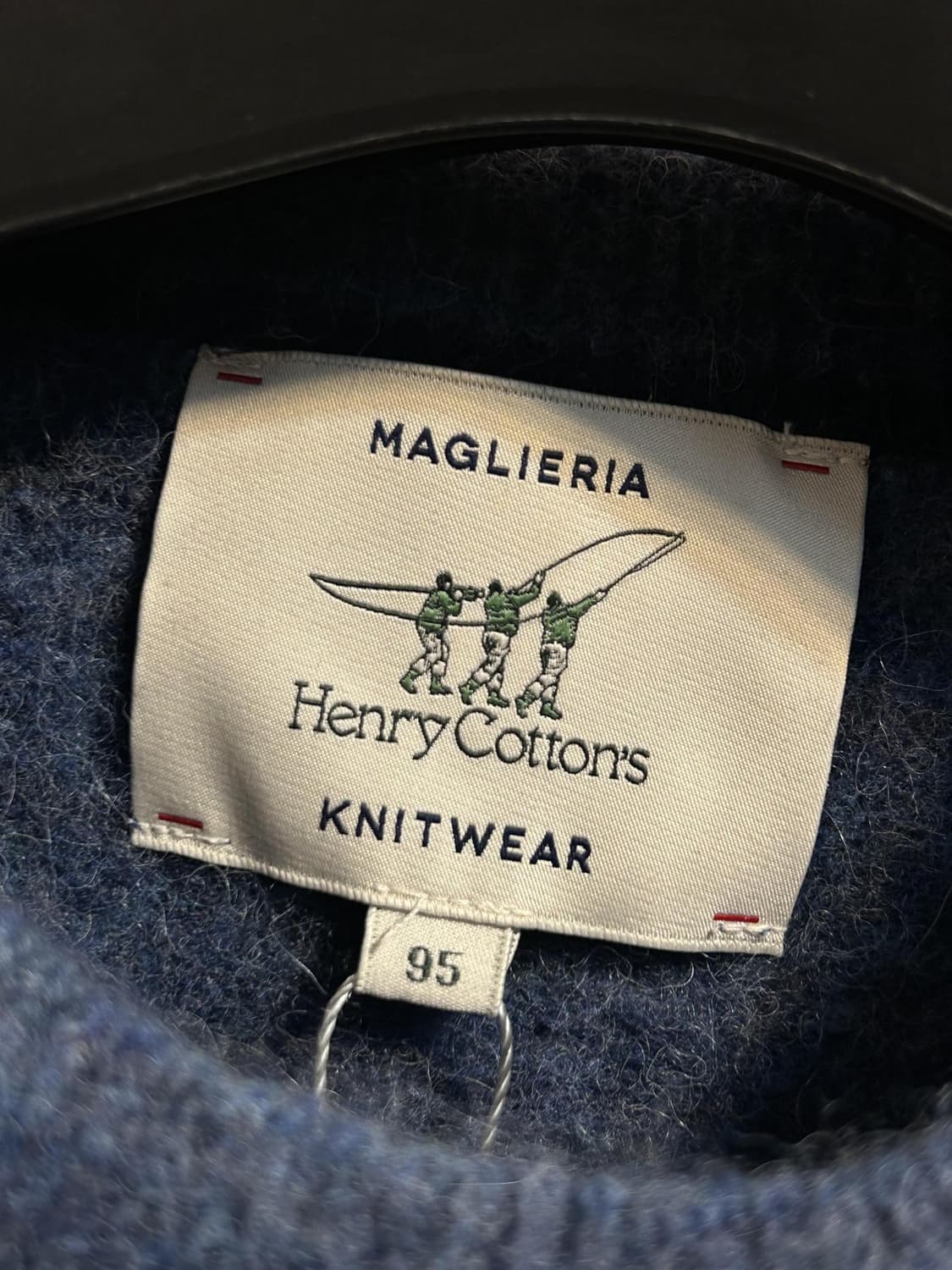 헨리 코튼 알파카 블렌드 라운드 니트 상품이미지7