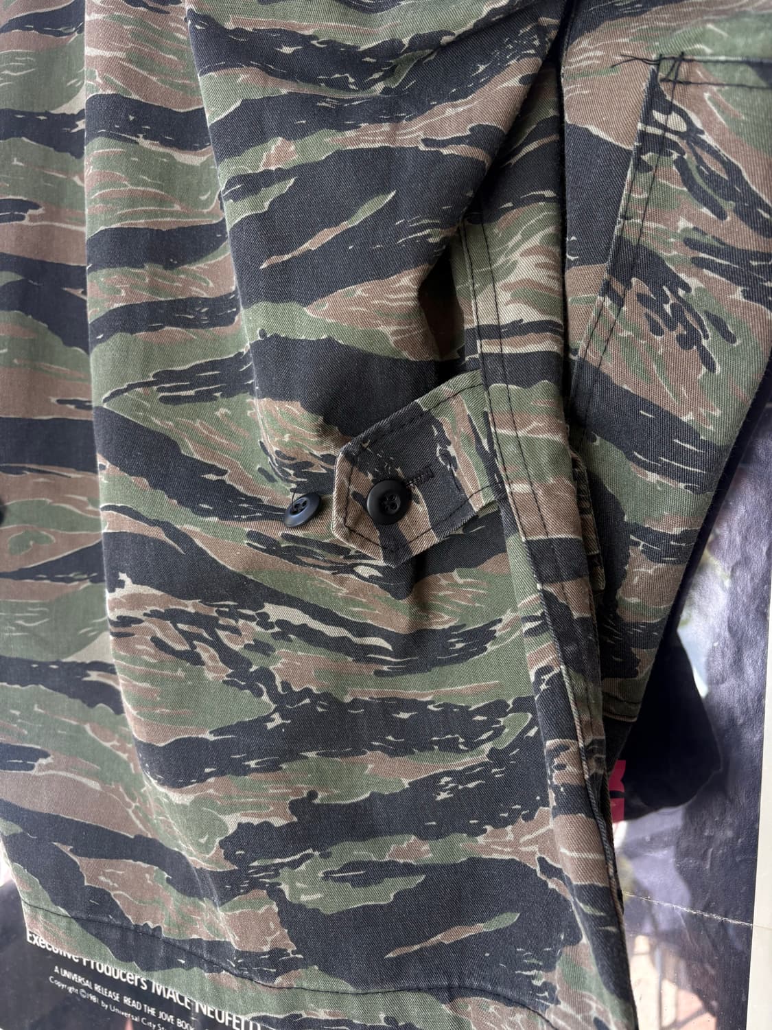 90s US Army 타이거 카모 오버셔츠  상품이미지9