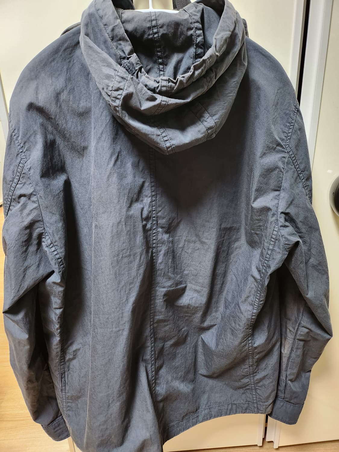 스톤아일랜드 포플린 후드 자켓 상품이미지6