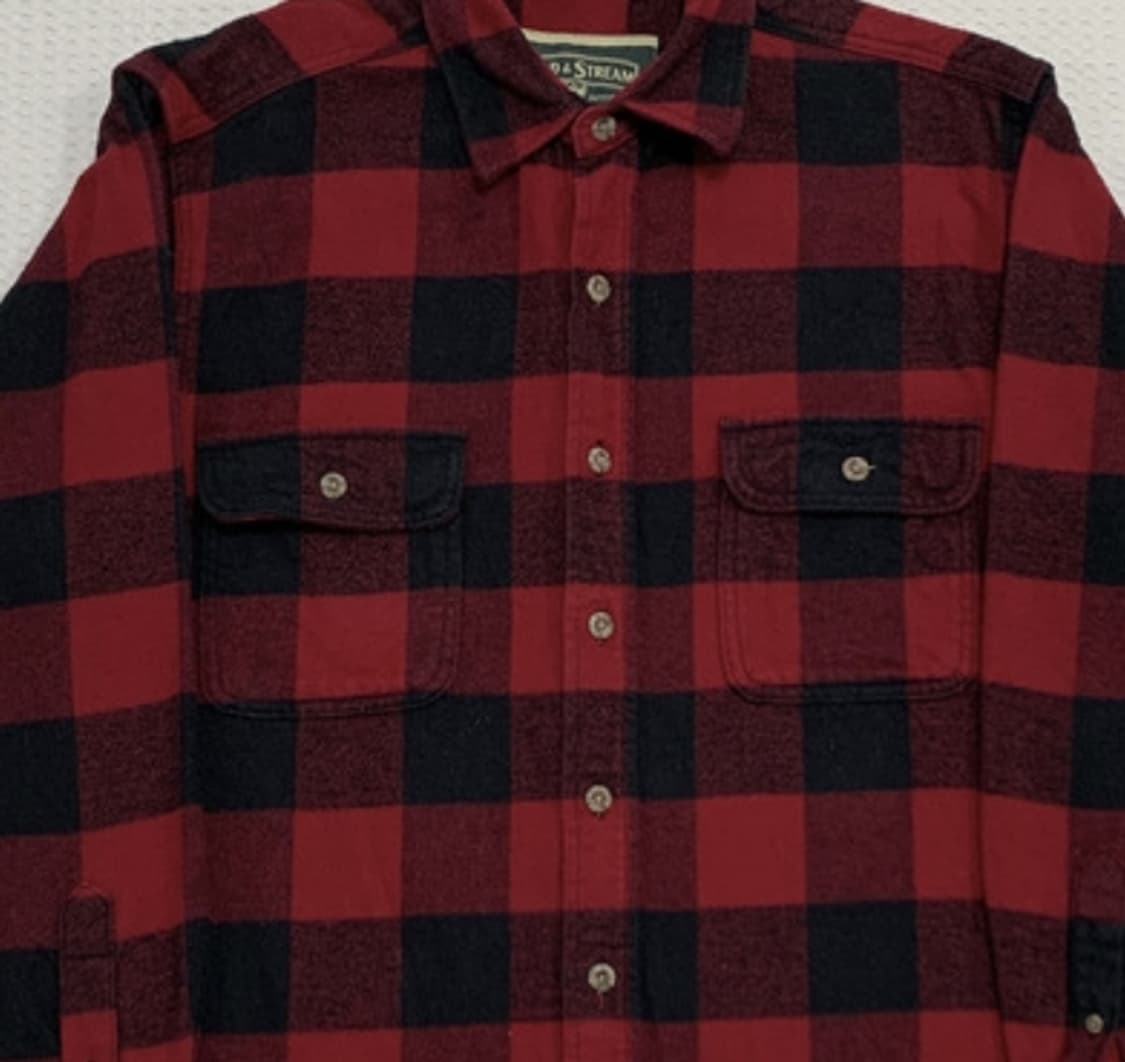 필드앤스트림 버팔로 체크 셔츠 자켓 L 상품이미지2