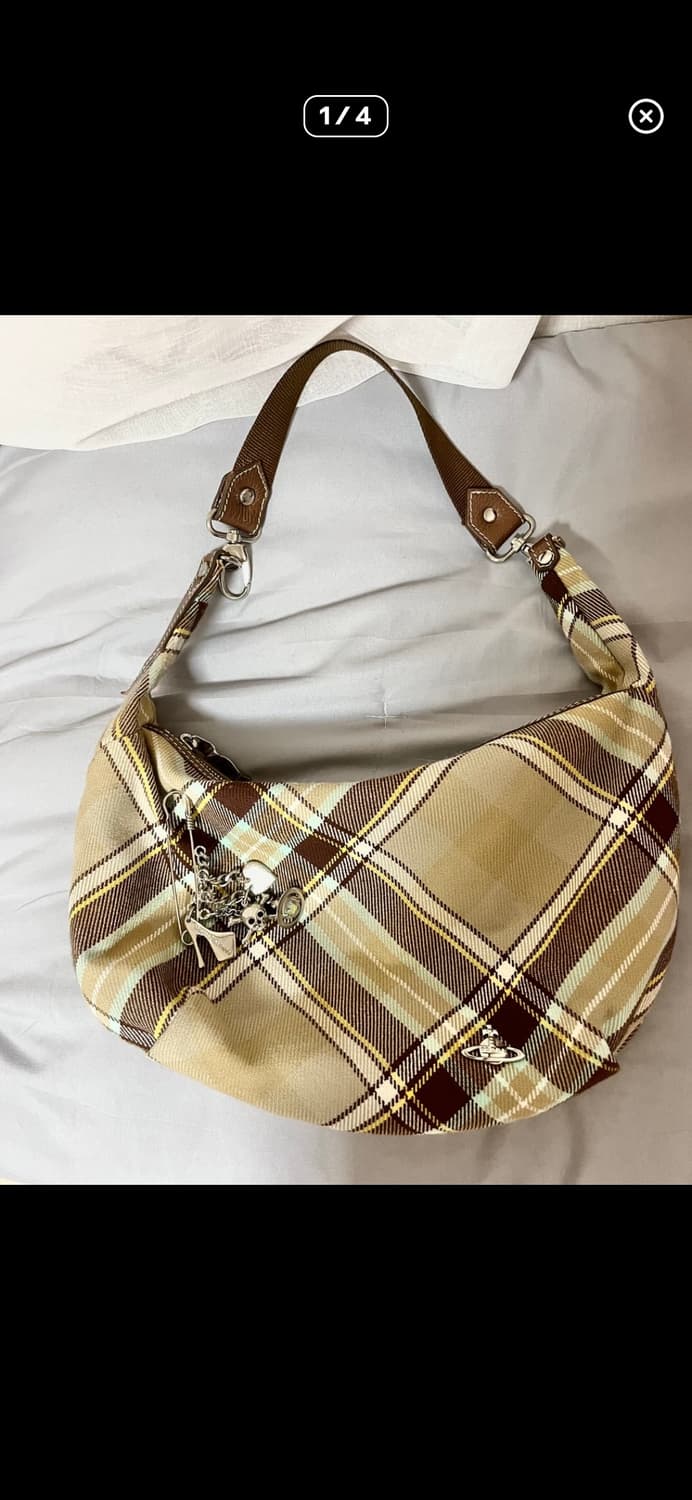 비비안 체크 백 구합니다 999999999 상품이미지1