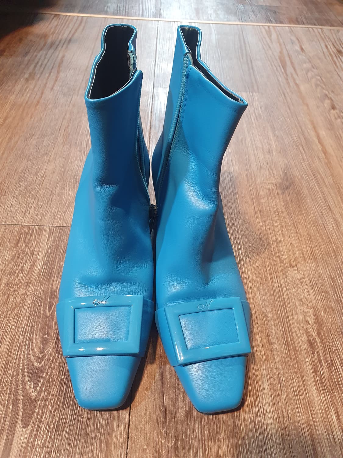 나무하나 파란색 앵클 부츠 240mm 상품이미지1