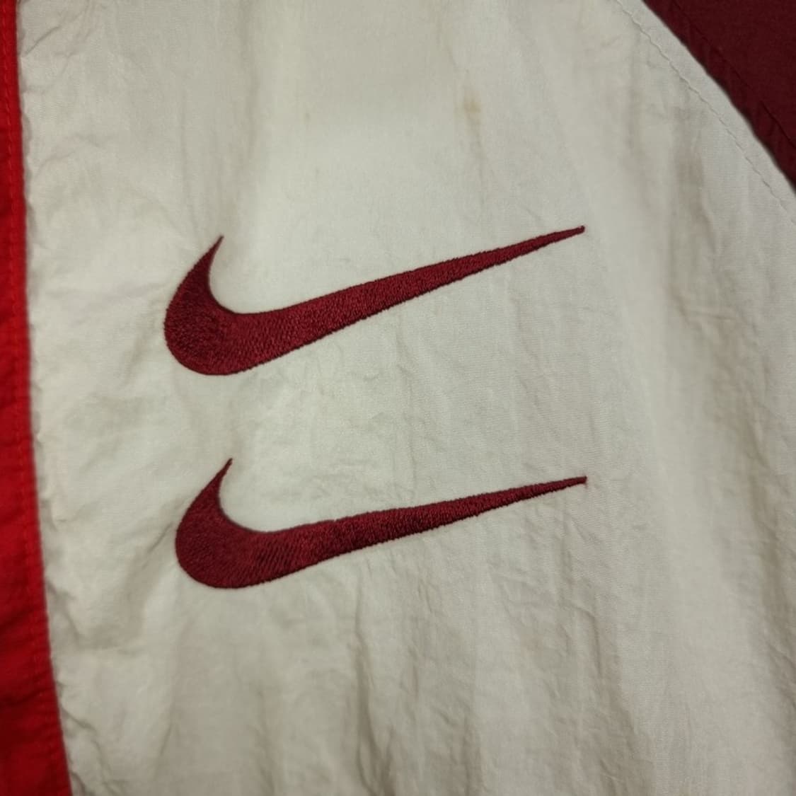 [나이키] 더블 스우시 프린팅 후드 바람막이 아노락 자켓 M19021 상품이미지4