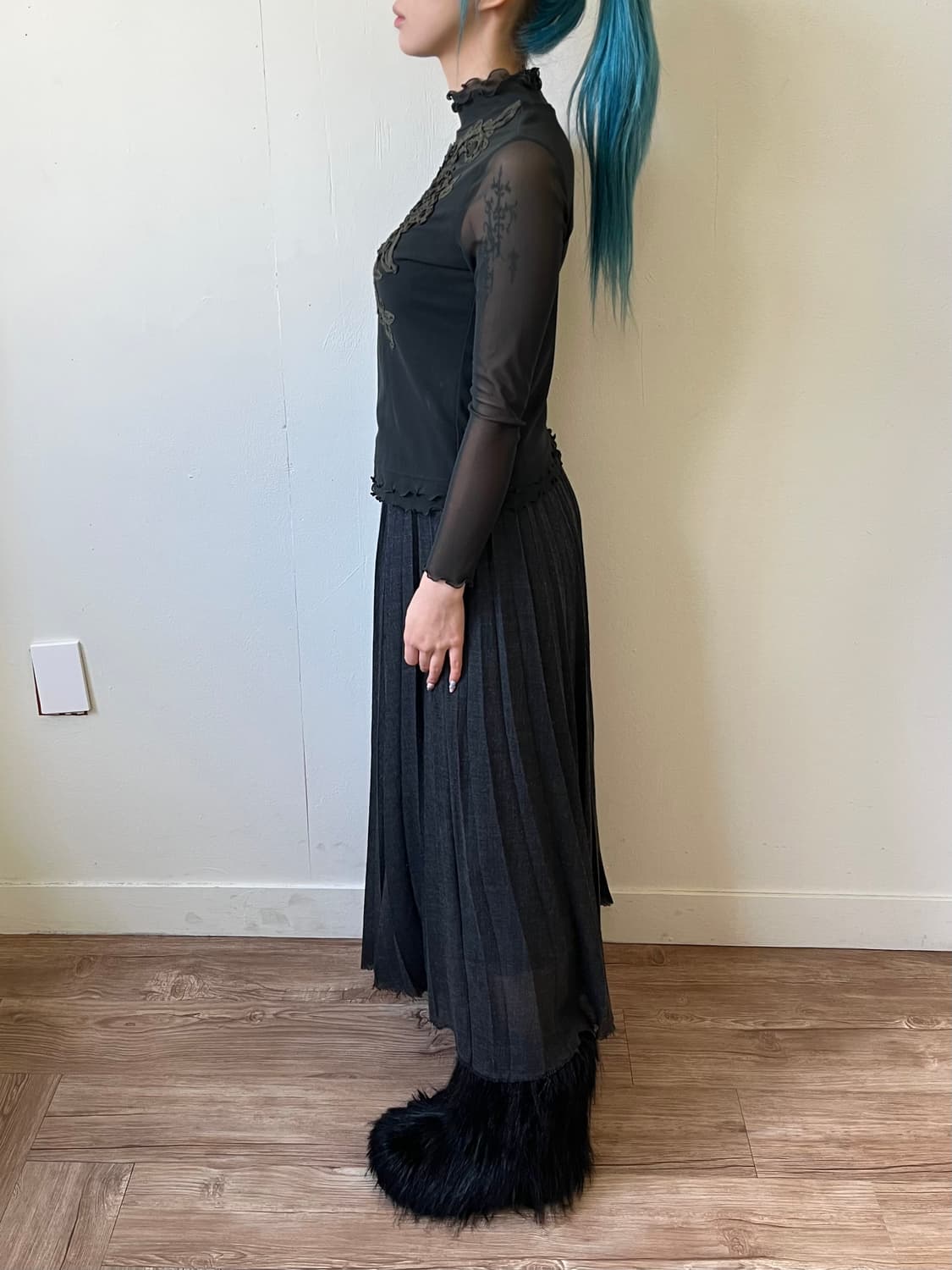 Chamois 시스루 터틀넥 상품이미지8