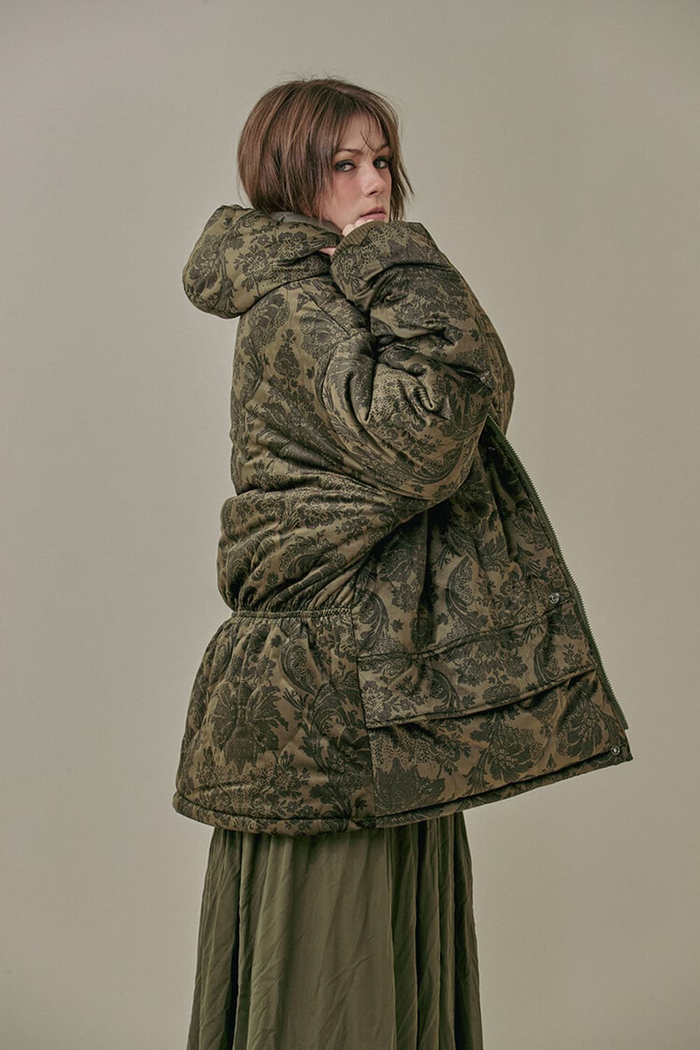 고트 패딩 후디 점퍼 상품이미지5