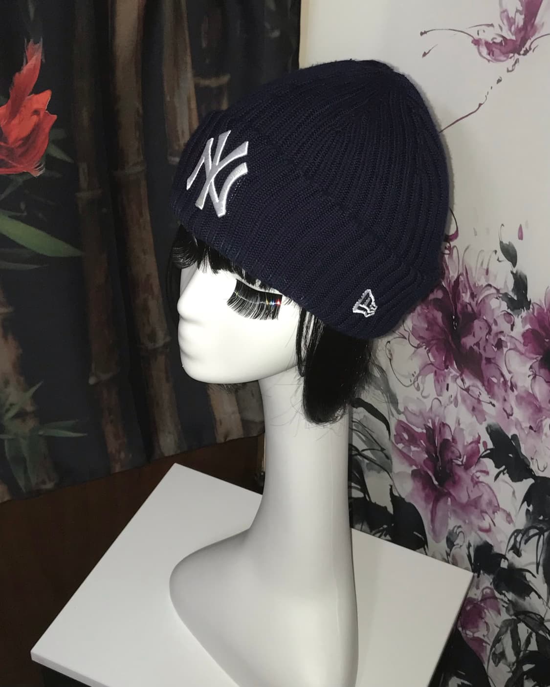 MLB 뉴욕 양키스 빅 립 커프 네이비 비니 상품이미지1
