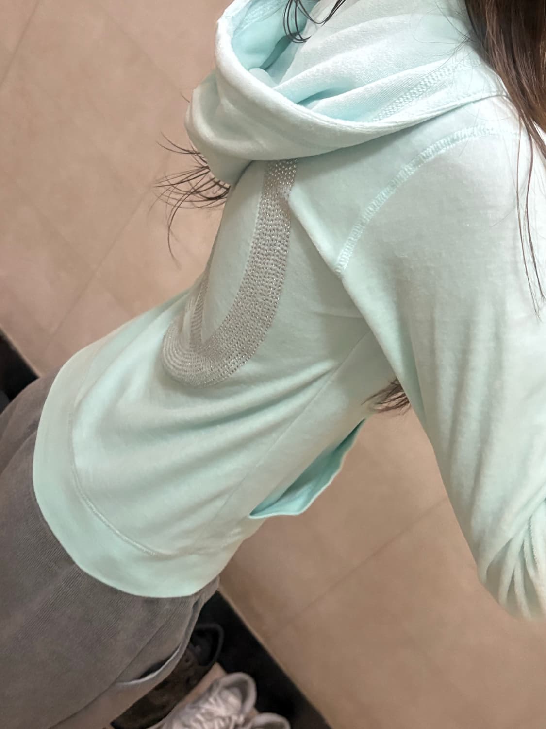 일본빈티지 e.vil 벨벳 큐빅 후드집업 (키키) 상품이미지1