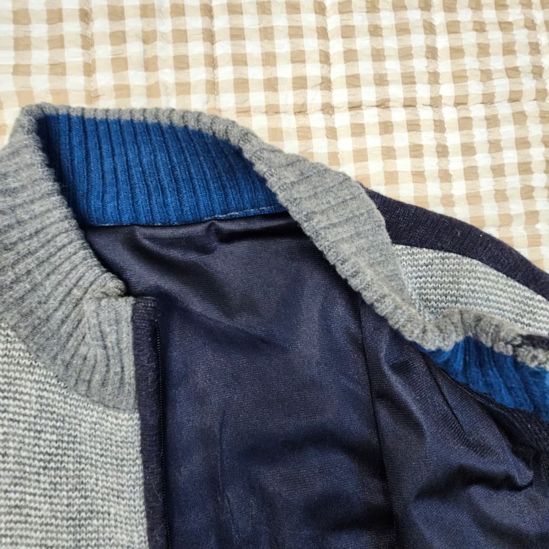 오스틴리드 방풍 니트 집업 가디건 남자100 상품이미지6