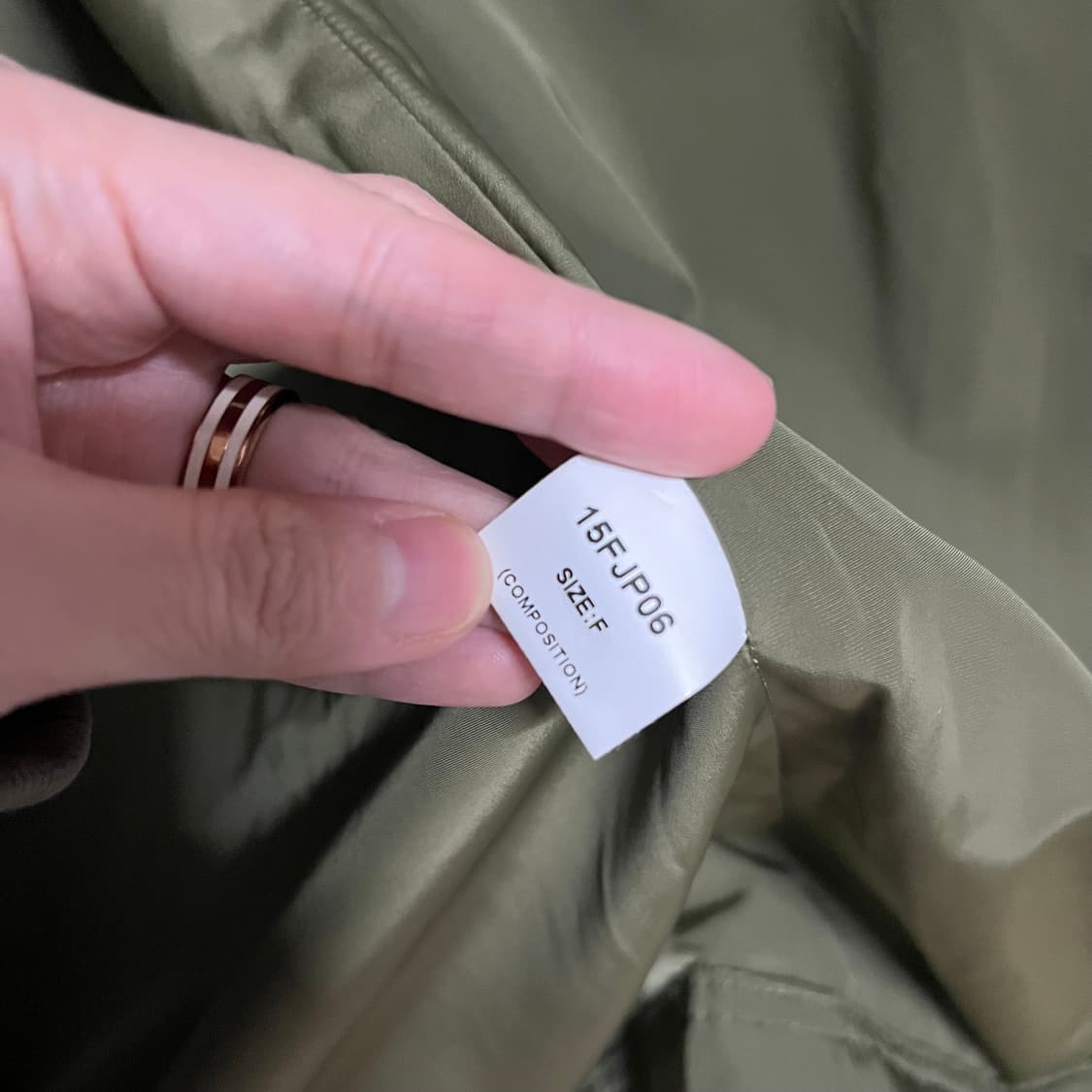 JS NEW YORK 봄버 자켓 패딩 F 상품이미지6