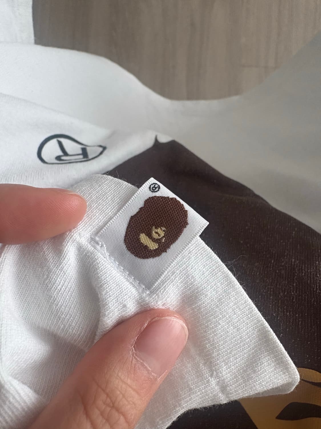 베이프 마일로 반팔 화이트 상품이미지6