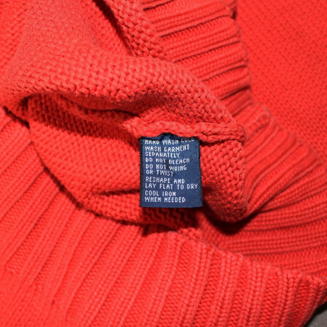 Polo 폴로 랄프로렌 레드 라운드 니트 상품이미지4