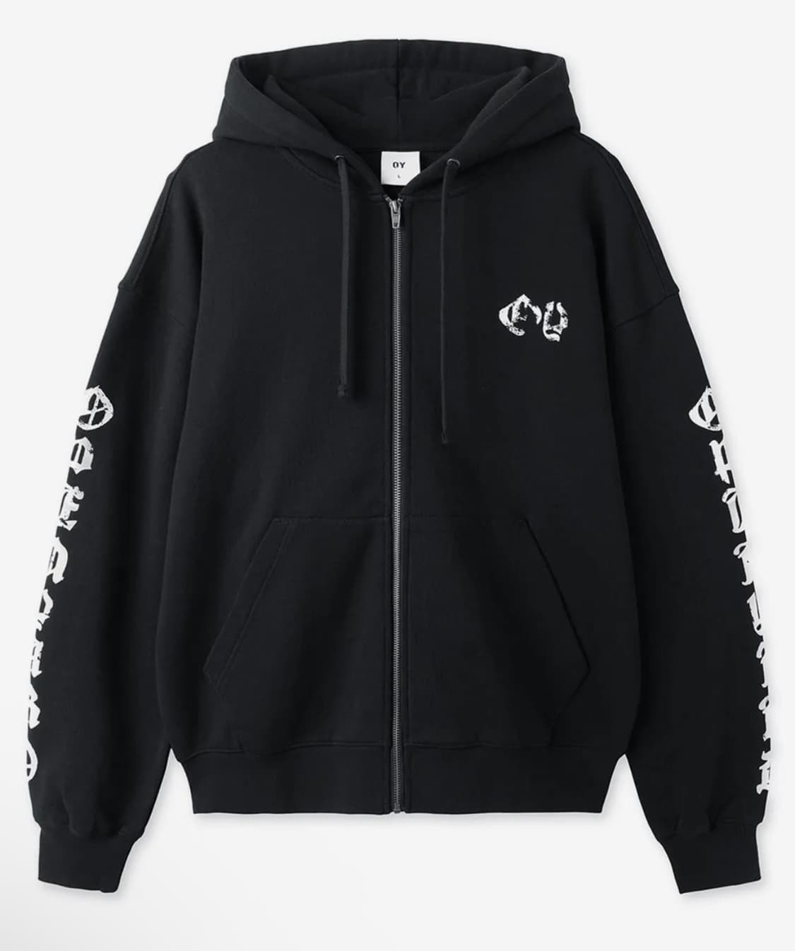 OY GOTHIC CROSS HOODIE ZIP UP  상품이미지2