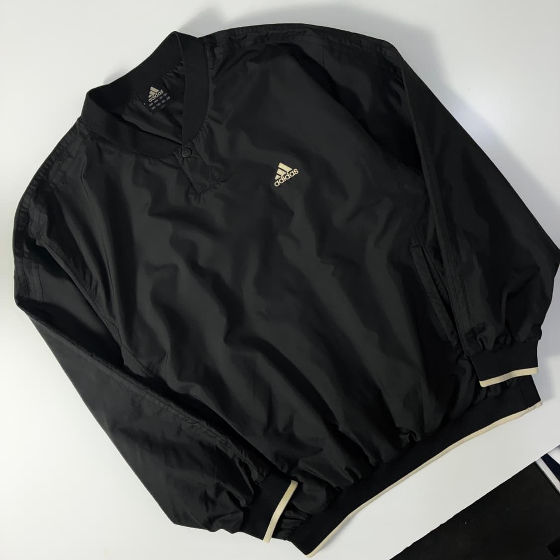 Adidas  아디다스 폴리쉘 블랙 웜업   상품이미지2