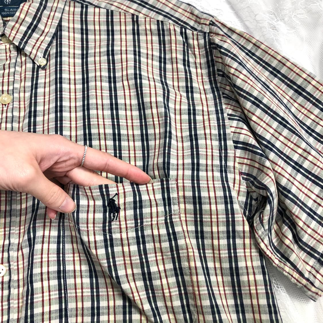 폴로 농부무드 올드빈티지 셔츠 상품이미지4