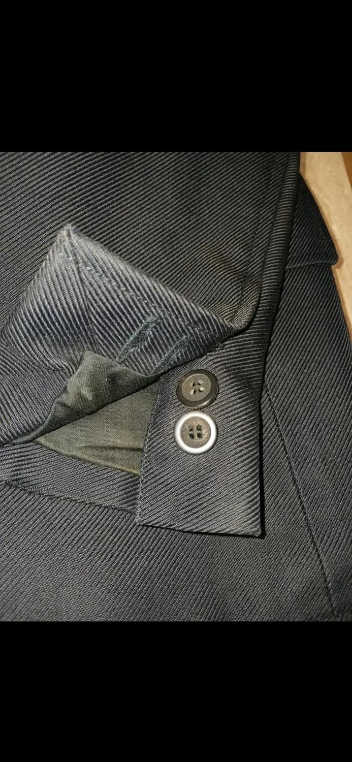 YSL rive gauche COTTON SHAWL COLLAR COAT 상품이미지5