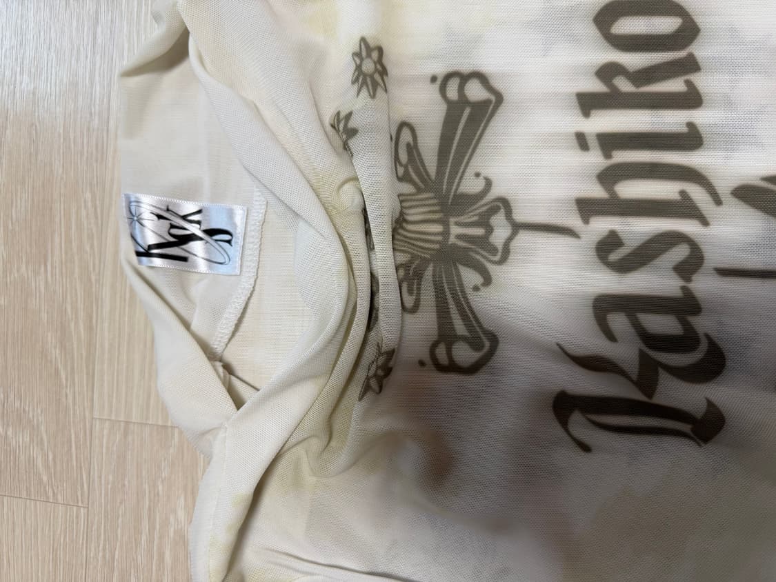 Kashiko 잉크 페인팅 메쉬 탑 상품이미지6