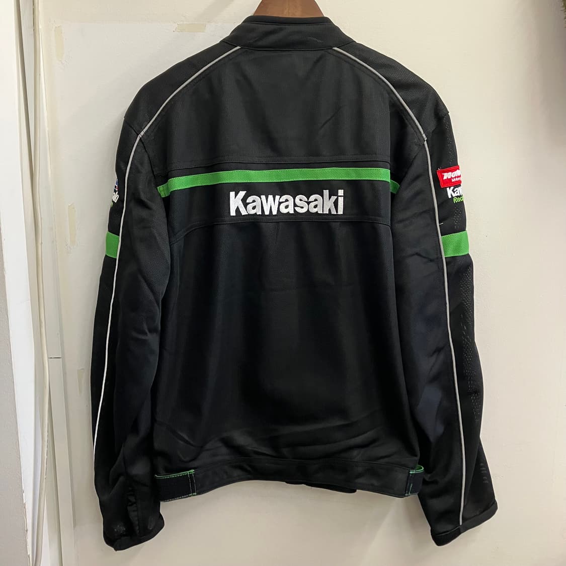 N135 가와사키 레이싱 바이커 자켓 상품이미지2