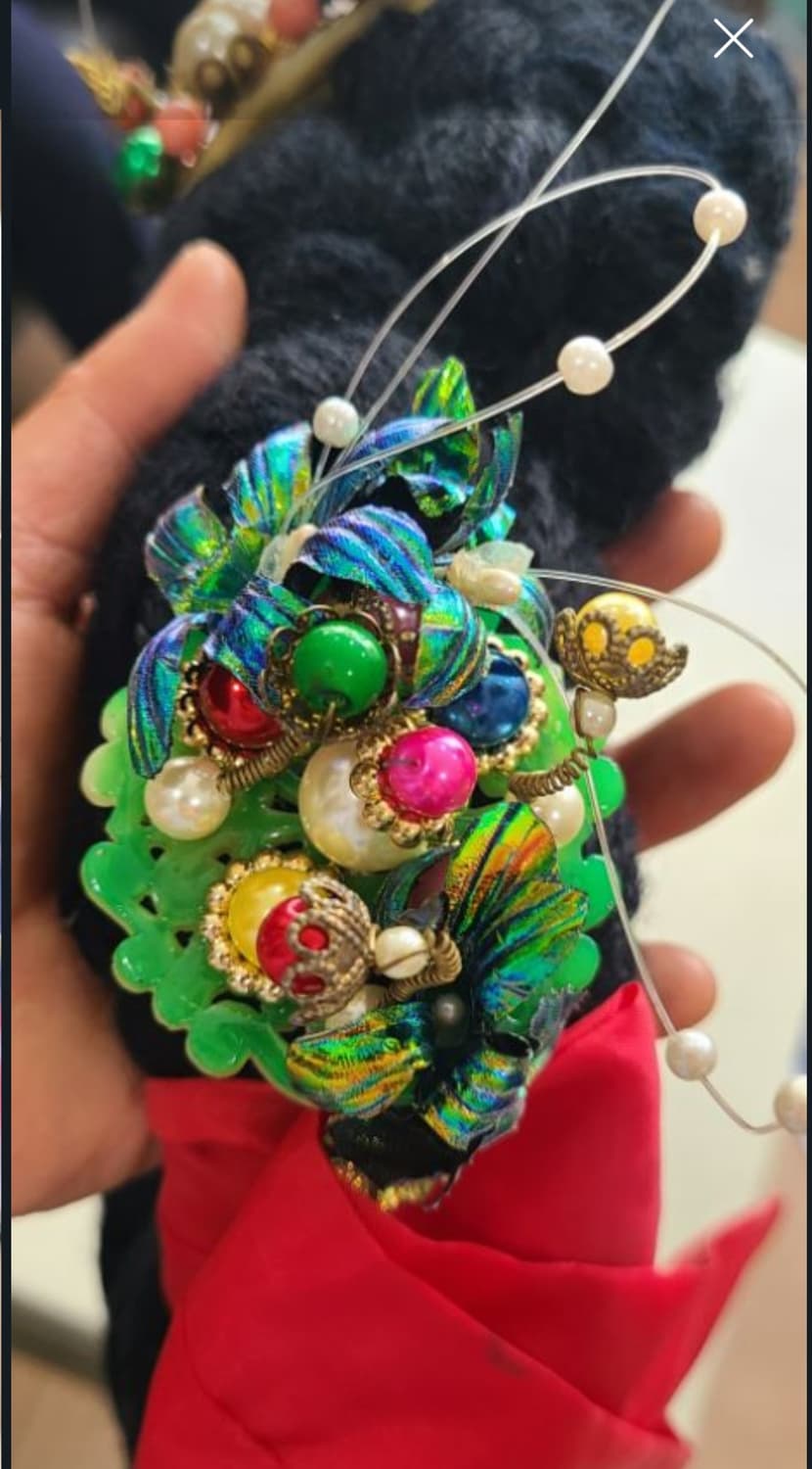 한국 전통 가채 댕기 장식 어우동 가채 상품이미지3