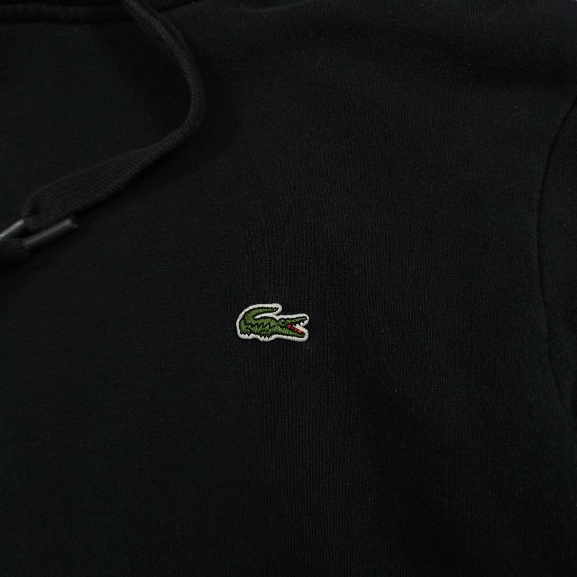 S(90) 라코스테 후드 블랙 상품이미지3