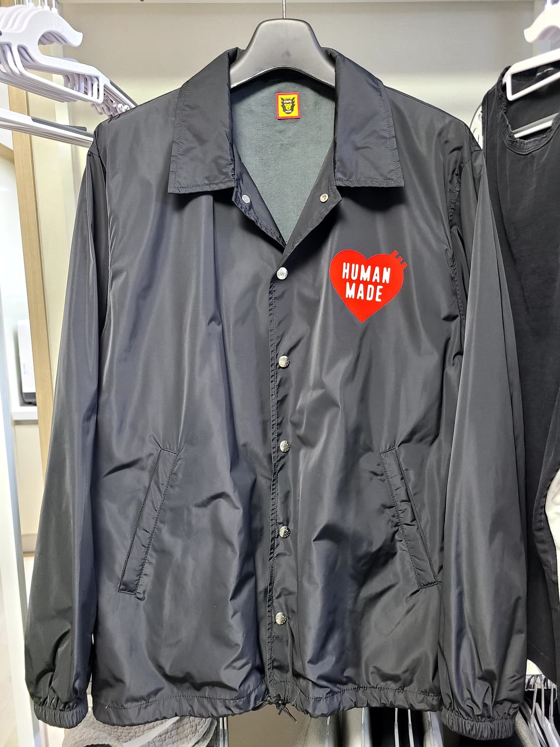 휴먼메이드 코치 자켓 블랙 XXL 상품이미지3