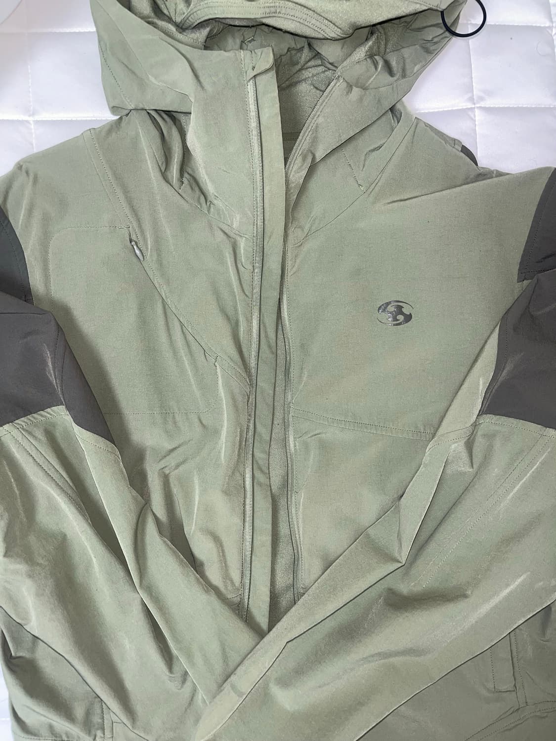 산산기어 인슐레이션 후디 자켓 라이트 그린 3 상품이미지4