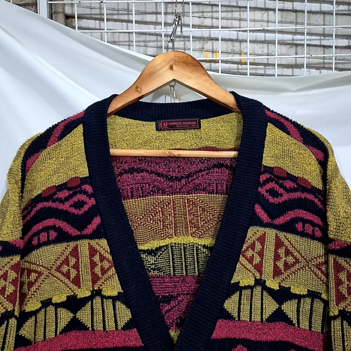 Charles Jourdan 패턴 가디건 상품이미지2