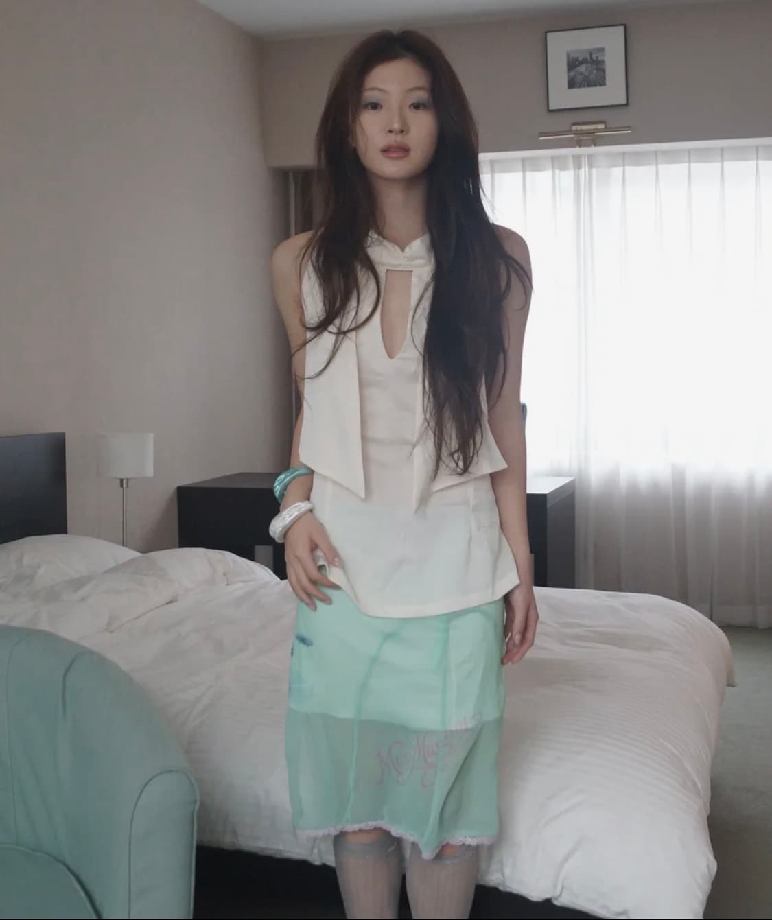 뮤즈뮤지엄 Halter Oriental Blouse 상품이미지1