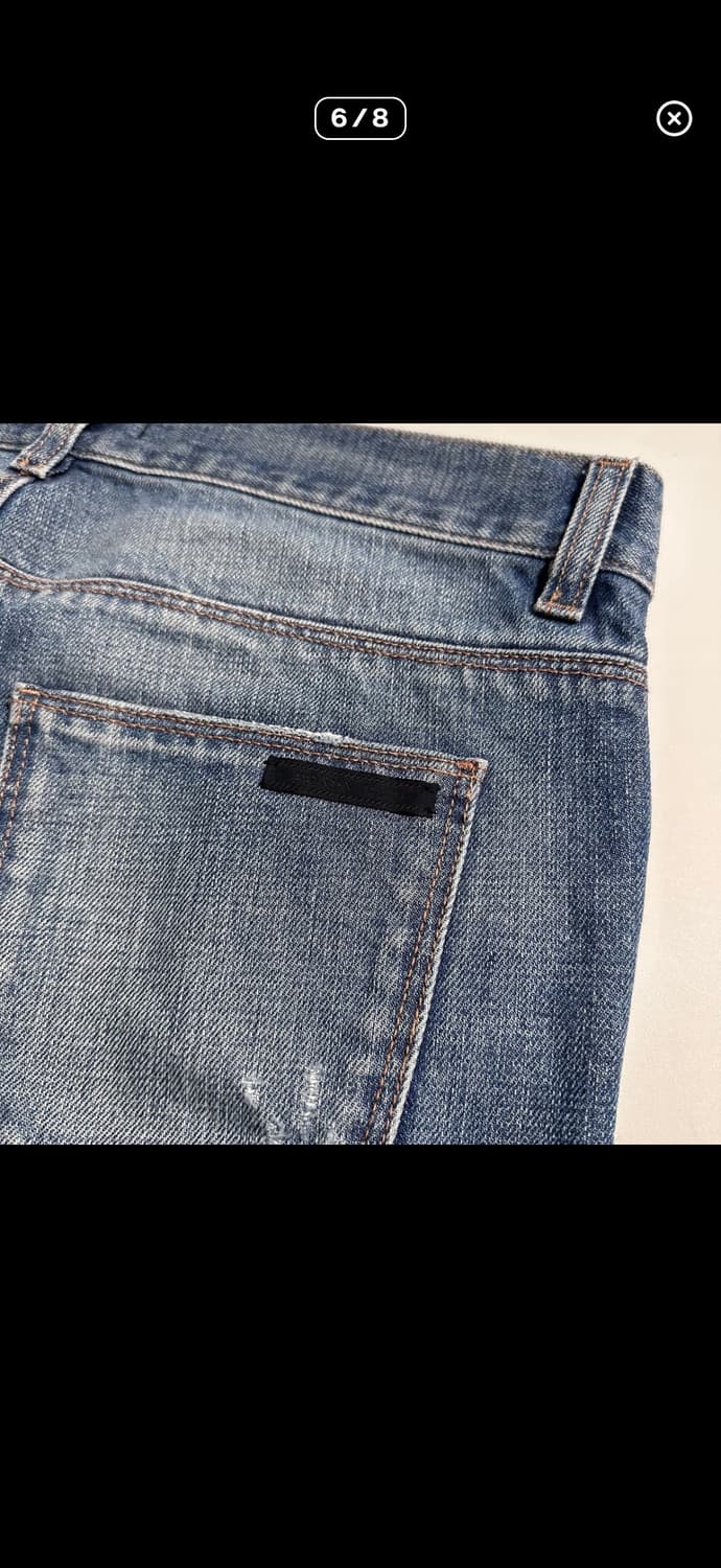 프라다 중청 데님팬츠 상품이미지4