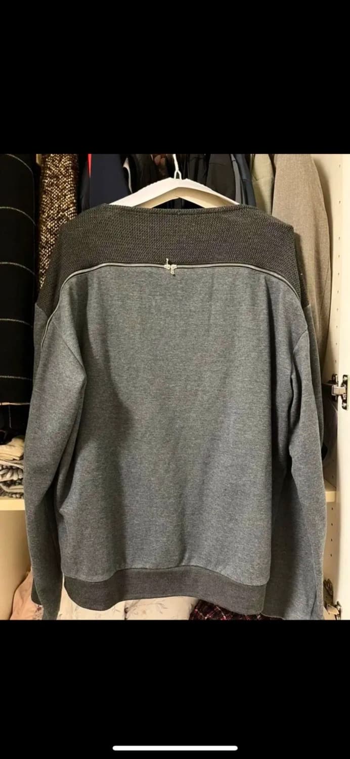 솔리드옴므 우영미 펠트 지퍼 맨투맨 110사이즈 상품이미지2