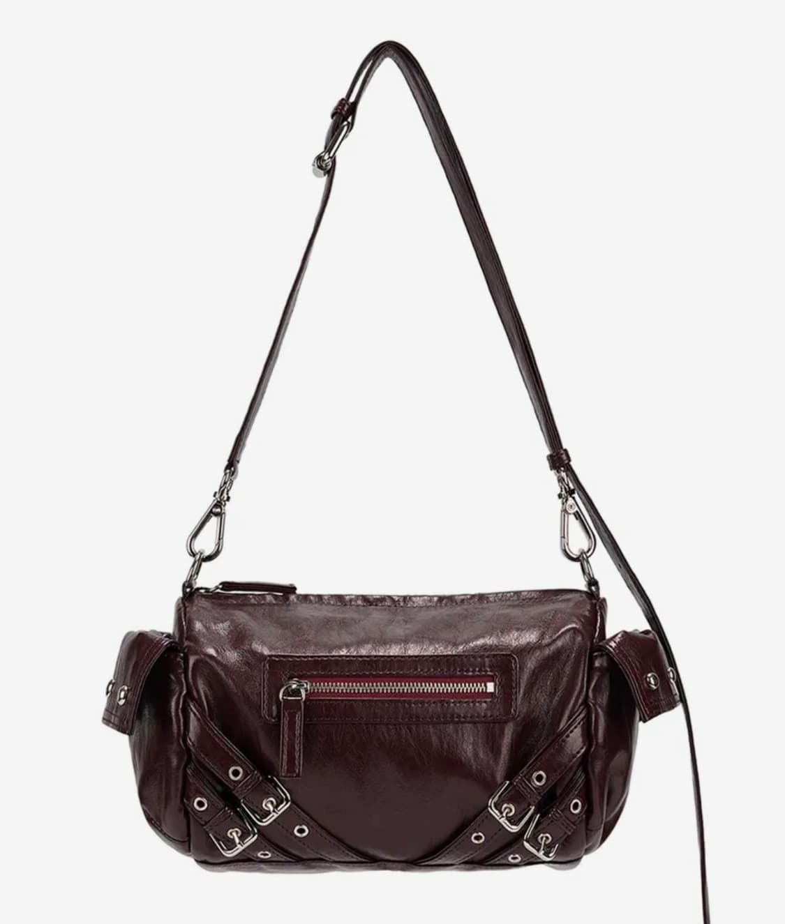 다이닛 스터드백 버건디 상품이미지1