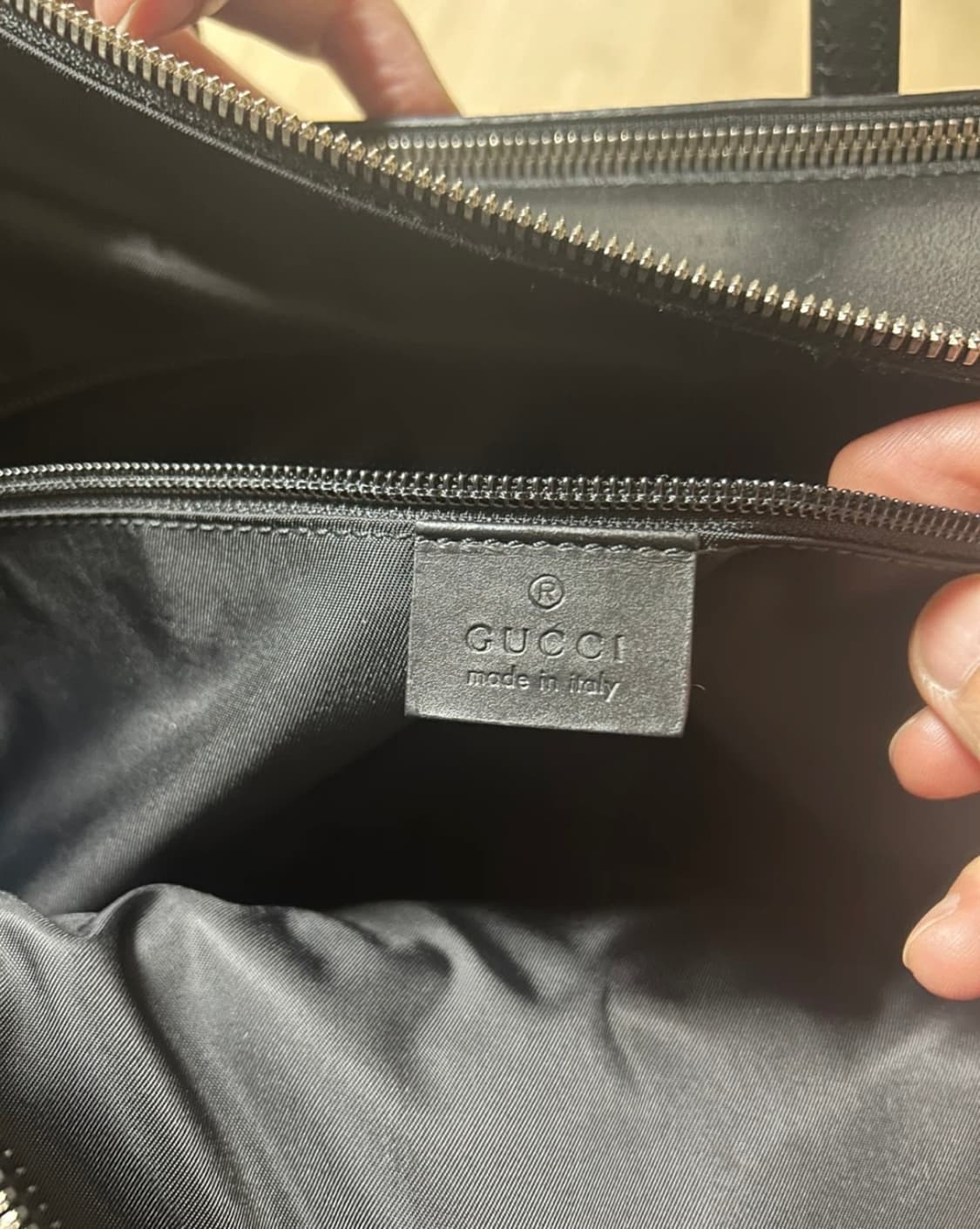 구찌 웹 나일론 브리프케이스 가방 387109 상품이미지4