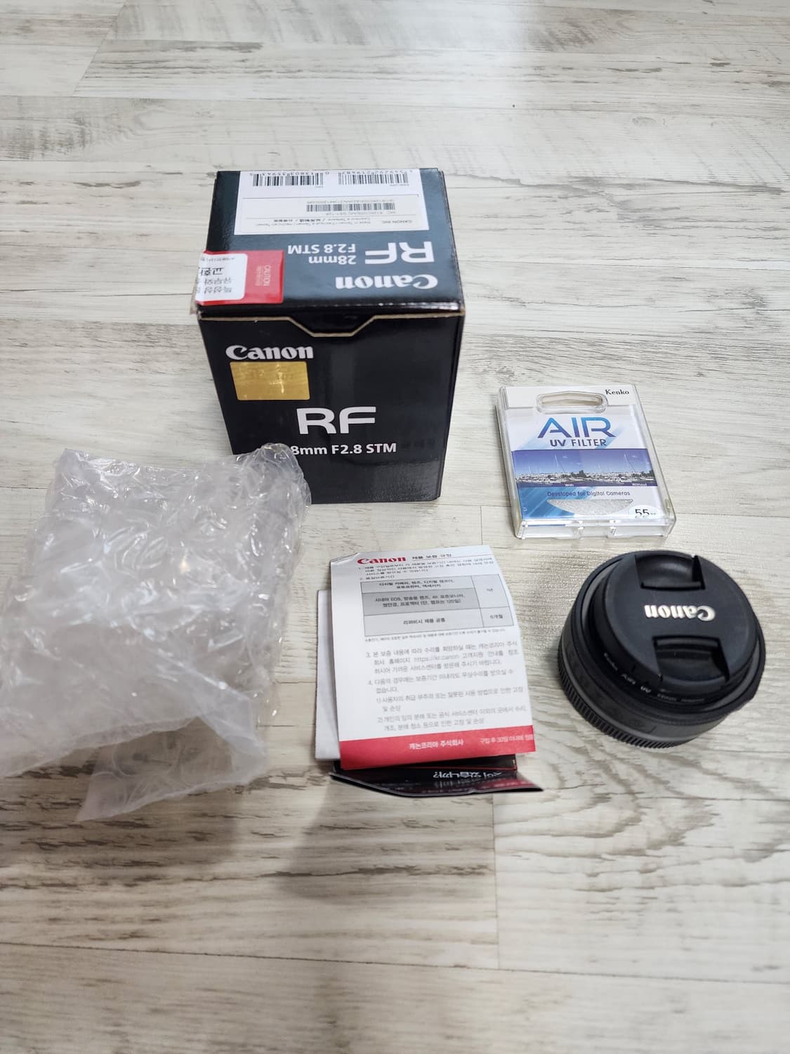 CANON 캐논 RF 28mm F2.8 STM 팬케익 렌즈 팜. 미러리스 상품이미지1