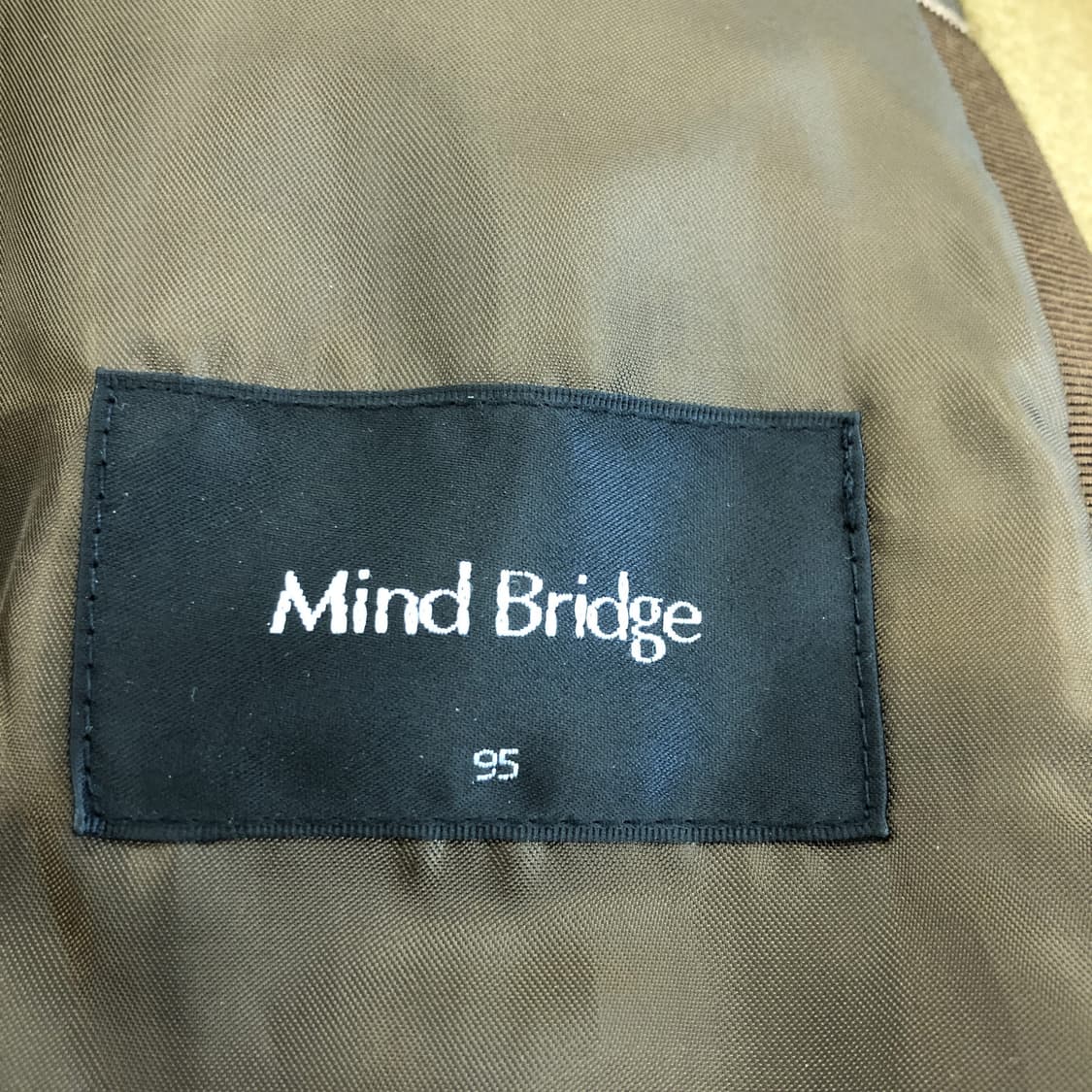 마인드브릿지 울블렌드 캐시미어 카멜브라운코트 95  상품이미지6