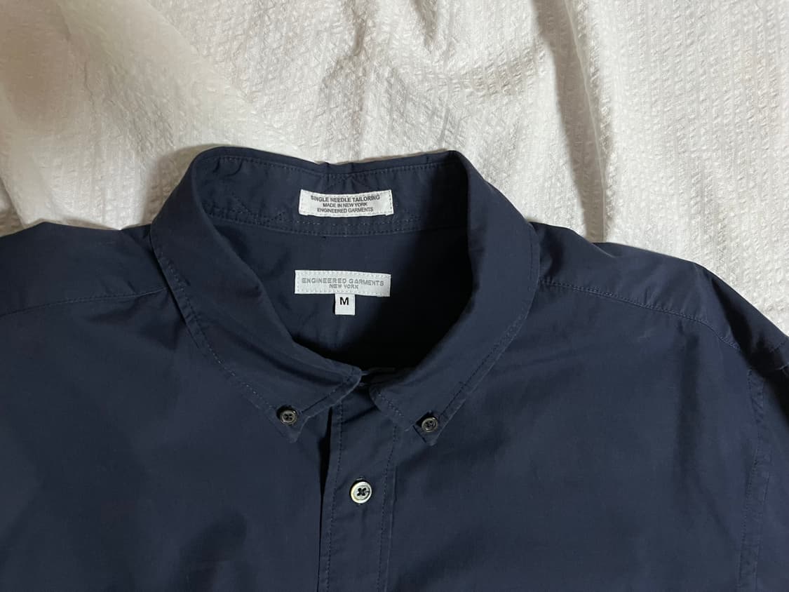 엔지니어드가먼츠 19세기 BD 셔츠(네이비) 상품이미지3