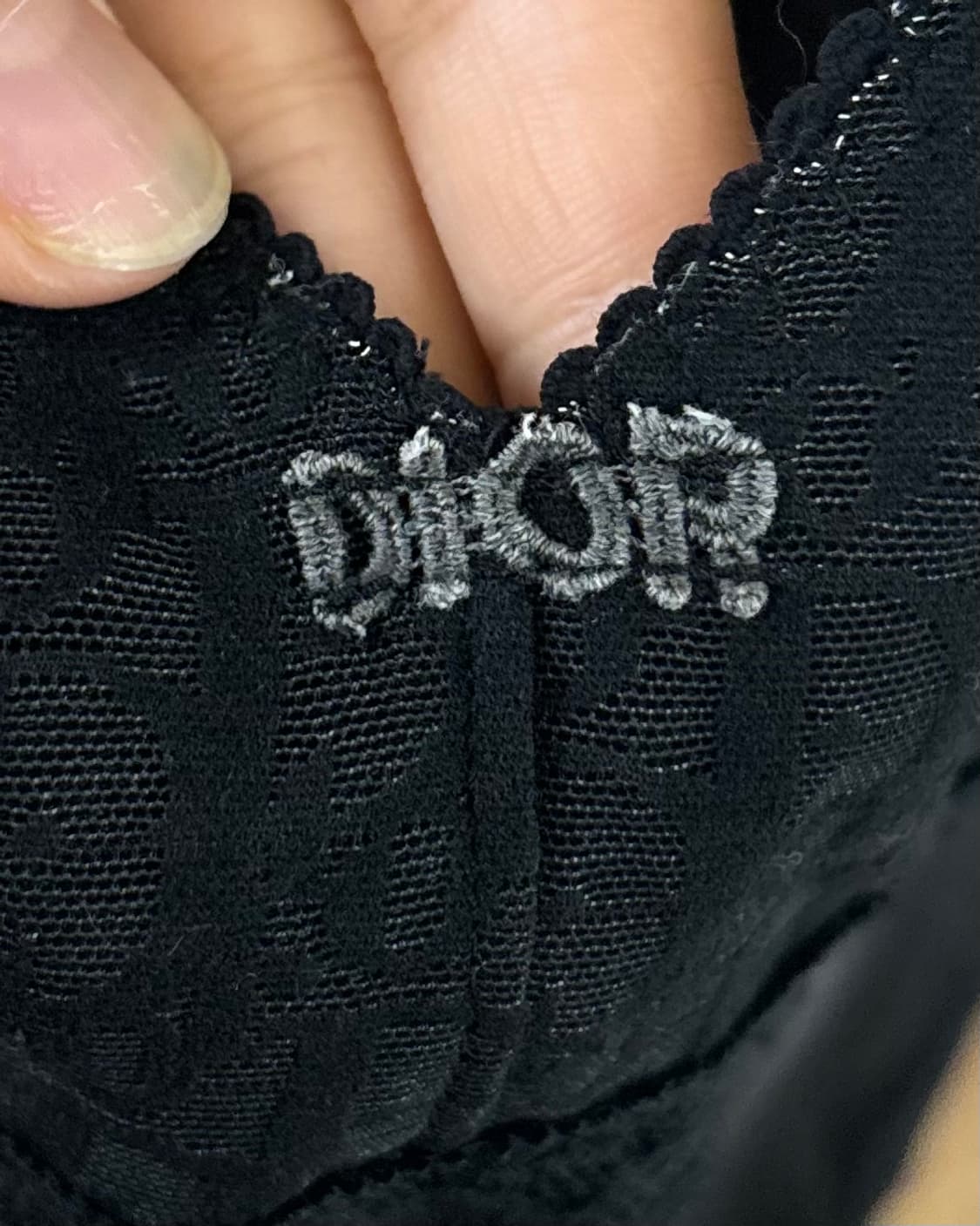 디올 블랙 레이스 슬립 드레스 상품이미지7