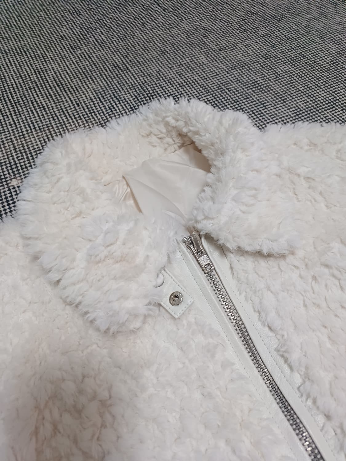 양털 집업 자켓(여성 루즈핏 L 사이즈) 상품이미지4