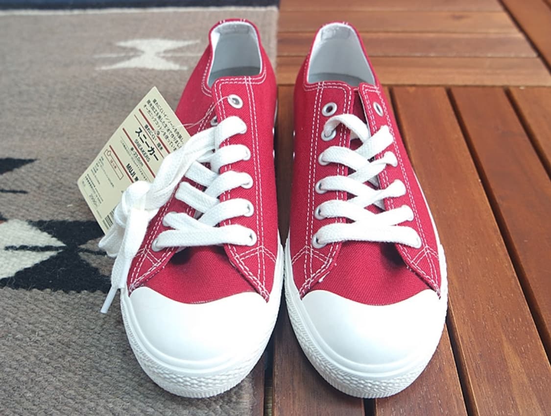 새제품~!! 일본판 무인양품 컨버스 화 상품이미지1