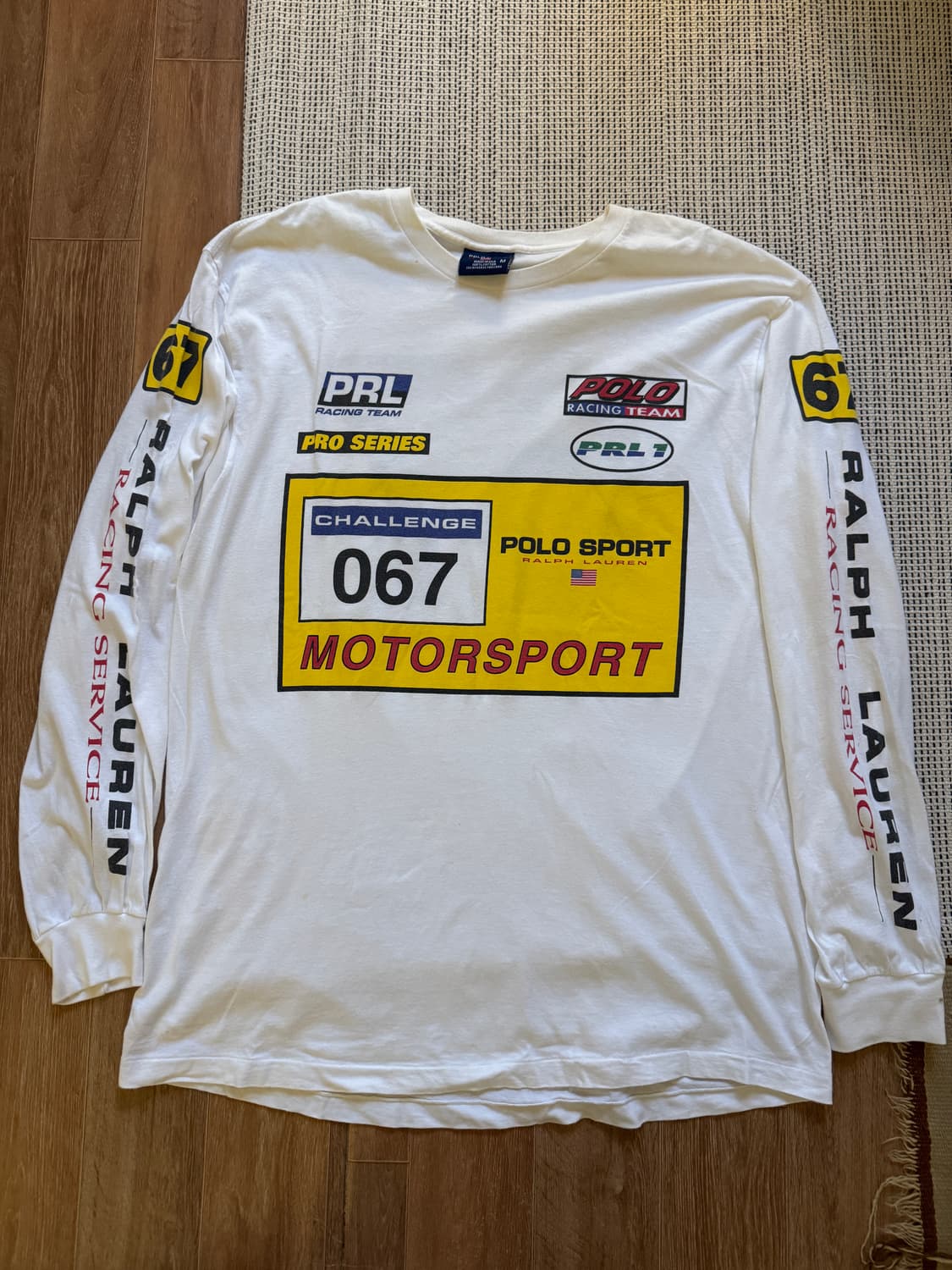 1992년도 Usa 생산 폴로 스포츠 롱슬리브 90s 상품이미지1